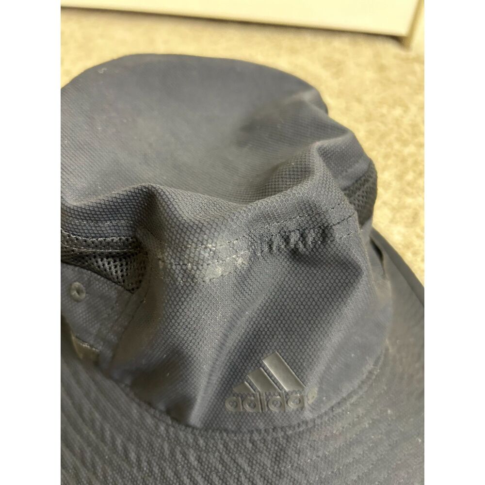 Adidas Hat Mens Black Victory III‎ Aeroready Sun Protect Bucket Hat - Picture 5 of 9